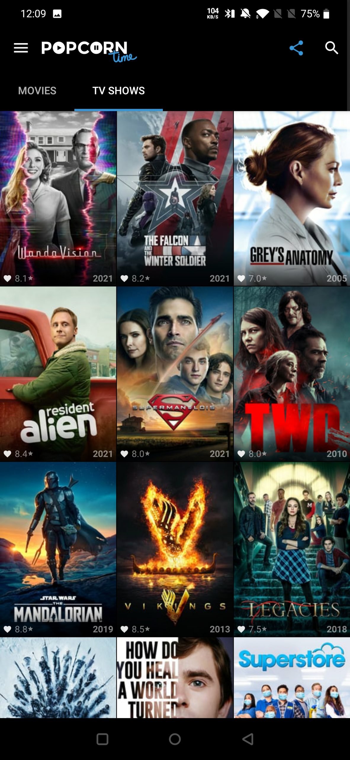 Popcorn time APK Download