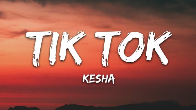 TIK TOK KESHA