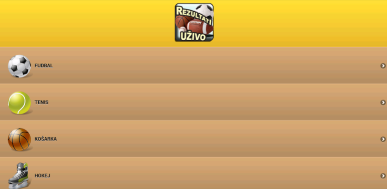 Sportski Rezultati Uzivo