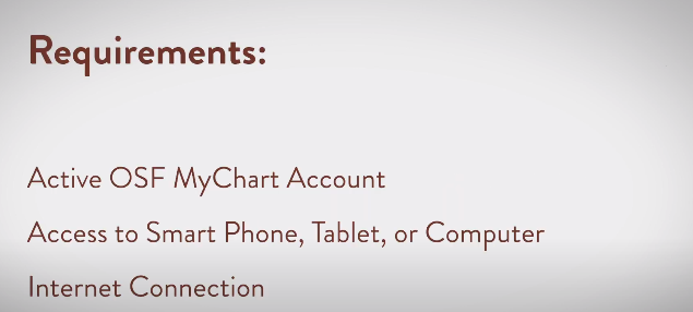 MyChart OSF