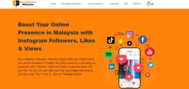 BuyFollowersMalaysia.com at a Glance