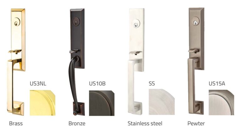 The Most Popular Finish for exterior Door Hardware