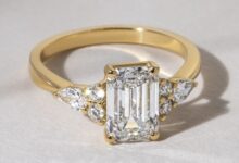 Yellow Gold Engagement Rings in the UK