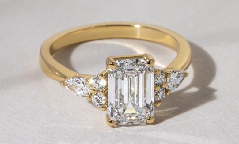 Yellow Gold Engagement Rings in the UK