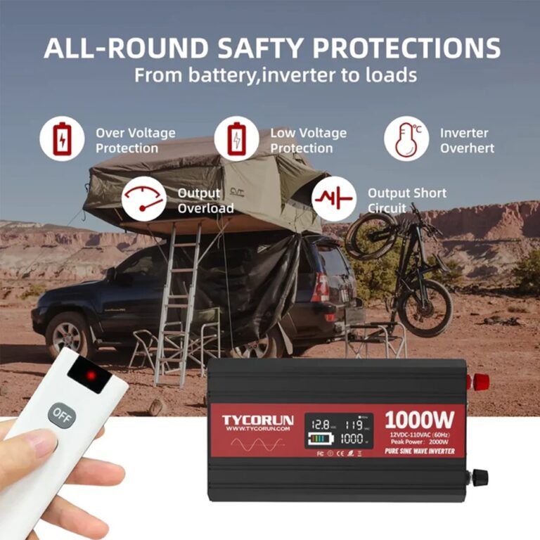 Exploring the Benefits of a 1000w Inverter Pure Sine Wave