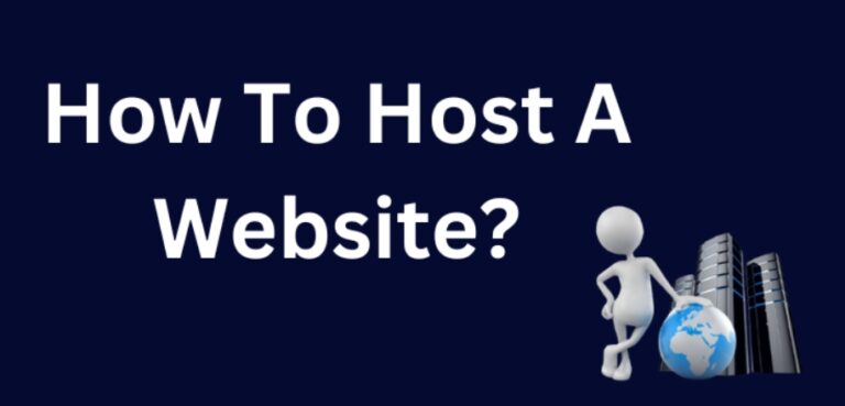 How To Host A Website?
